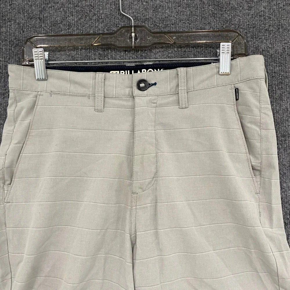 Billabong Submersibles Crossfire Hybrid Shorts Gray Mens 30 M205NBCS Quick Dry